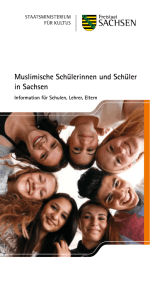 Muslimische Schülerinnen und Schüler in Sachsen