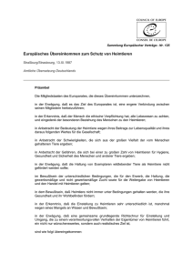 SEV 125 - Europäisches Übereinkommen zum Schutz von Heimtieren
