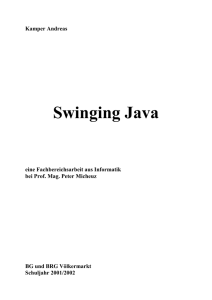 Swinging Java