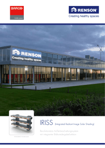 IRISS (Integrated Radiant Image Solar Shading)