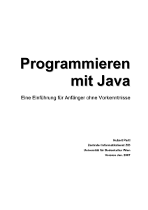 Programmieren mit Java