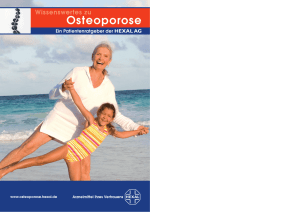 Wissenswertes zu Osteoporose - Patientenratgeber von HEXAL