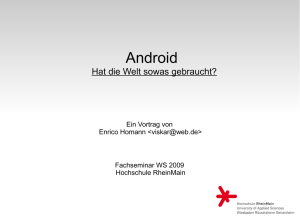 Android - Enrico Homann