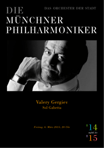 Valery Gergiev - Münchner Philharmoniker