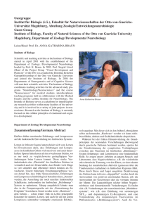 Laout Jahresbericht IFN 02/03 - Leibniz Institut für Neurobiologie