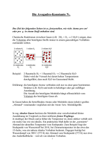 Avogadro-Konstante - Goethe