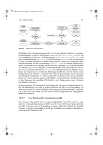 10.2.2 Das Relationale Datenbankmodell