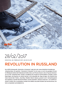 revolution in russland