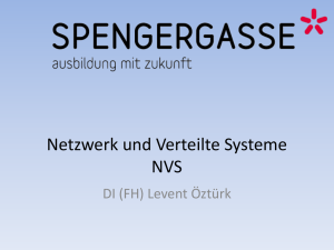 Netzwerksysteme und Verteilte Systeme (CISCO)