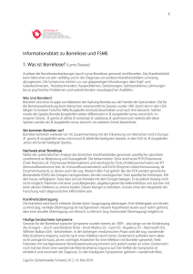 Informationsblatt LiZ Borreliose und FSME