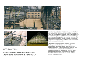 MFO Park Zürich Landschaftsarchitekten Raderschall, Ingenieure