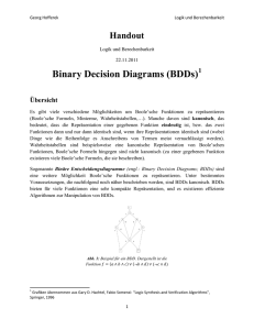 Binary Decision Diagrams (BDDs) - IAIK