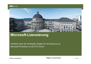 Microsoft-Lizenzierung