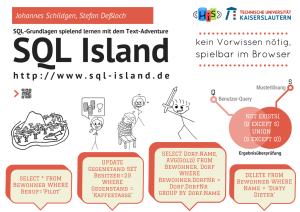 SQL-Island Poster