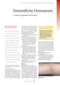 Entzündliche Dermatosen