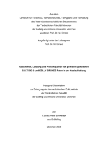 Schweizer, C. - Elektronische Dissertationen der LMU München