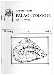 4 - Arbeitskreis Paläontologie Hannover