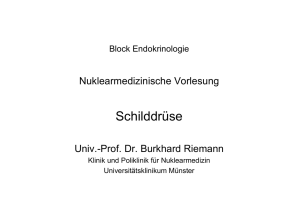 Endokrinologie I - Universitätsklinikum Münster