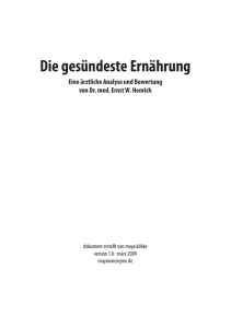 Ernst W. Henrich - Die gesuendeste Ernaehrung - Brd