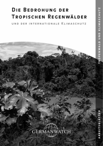 Arbeitsblätter für den Unterricht: Tropische Regenwälder