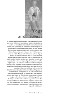 Yoga und Fitness - Das Berliner Yoga Zentrum