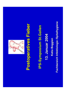 Postoperatives Fieber