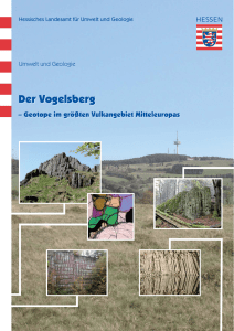 Der Vogelsberg - Geotope im größten