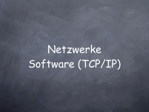 TCP/IP-Vortrag vom 16.02.2006