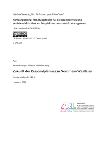 Klimaanpassung: Handlungsfelder für die