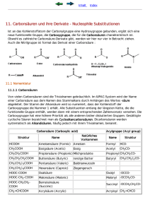 CHE 151.1: Organische Chemie fŁr die Biologie