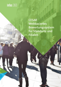 CESAR Webbasiertes Bewertungssystem für Standorte und Filialen