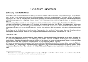 Grundkurs Judentum