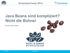 Warum Java? - EntwicklerCamp