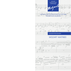 PDF Programmheft 25.01.2015 - Mozart