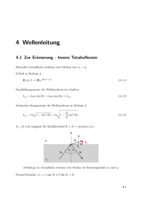 4 Wellenleitung