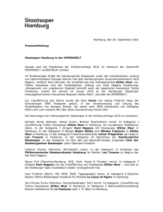 - Hamburgische Staatsoper
