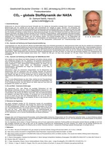 CO2 – globale Stoffdynamik der NASA