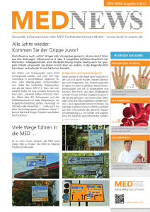 MED News / 02.2013 - MED Facharztzentrum