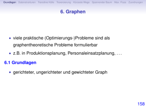 Kapitel 6: Graphen