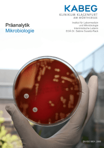 Mikrobiologie - Klinikum Klagenfurt