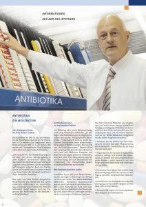 Antibiotika / SAH-Journal 3