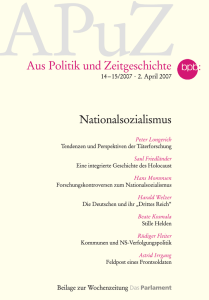 Aus Politik und Zeitgeschichte - Bundeszentrale für politische Bildung