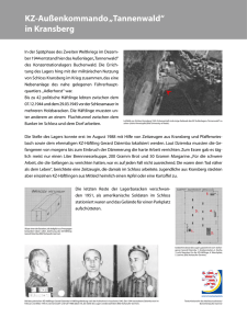KZ-Außenkommando „Tannenwald“ in Kransberg