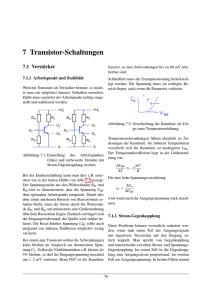 7 Transistor-Schaltungen