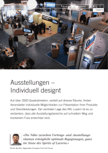 Ausstellungen – Individuell designt