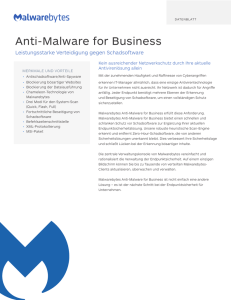 Anti-Malware for Business
