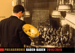 - Philharmonie Baden