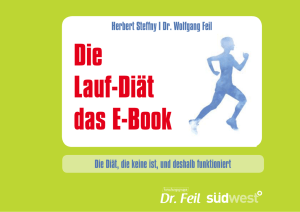 Herbert Steffny I Dr. Wolfgang Feil Die Diät, die keine ist, und