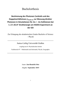 Bachelorthesis