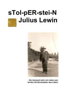 sTol-pER-stei-N Julius Lewin